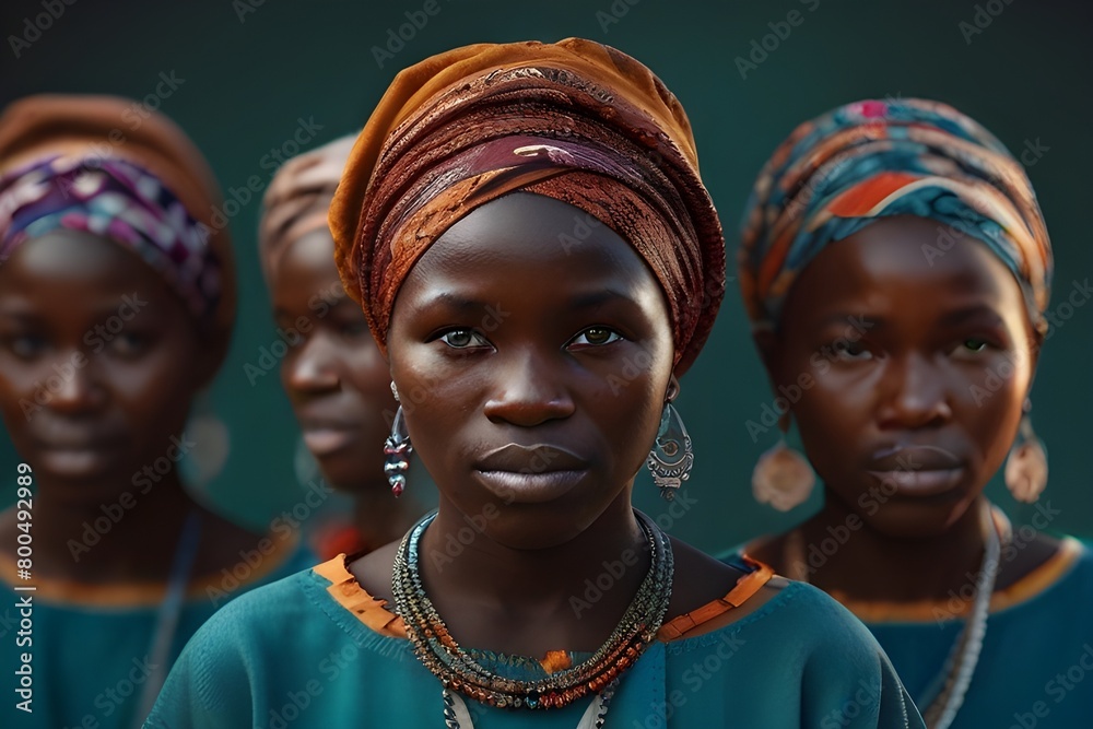 african women portrait