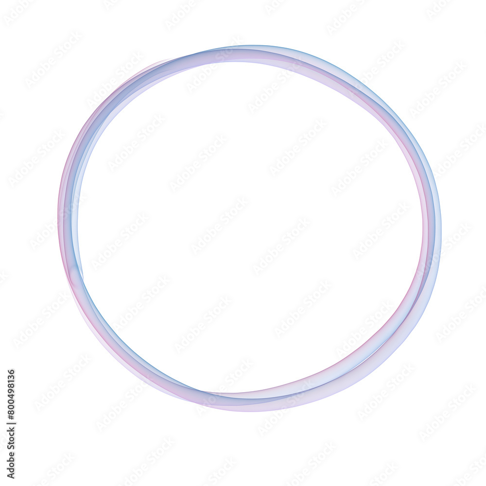 Bright transparent round neon frame, glowing lines. Bright transparent round neon frame, glowing lines.