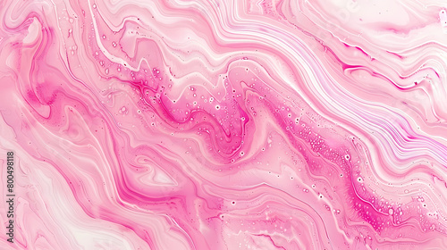 Swirling Pink Marbled Pattern