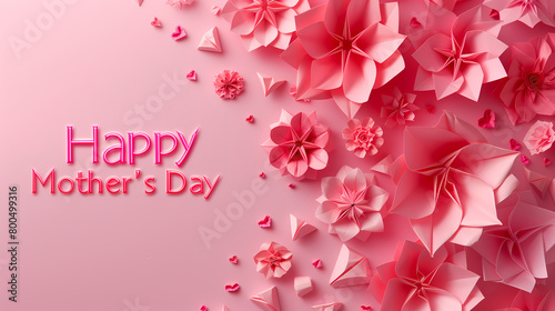 Sweet Mother's Day paper background © Orkidia