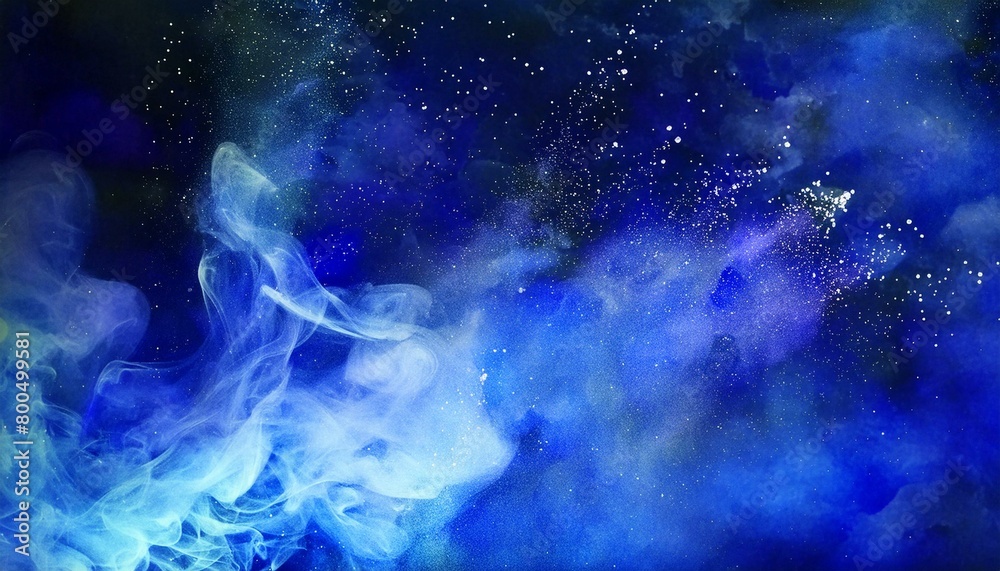 blue smoke cloudy background