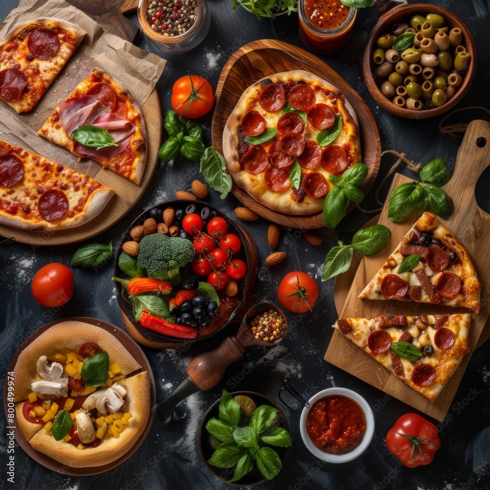 A Sizzling Symphony of Pizza Delights A Sizzling Symphony of Pizza Delights