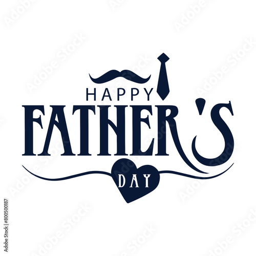 Happy Father's Day, Happy Father's Day Appreciation Vector Text, Father's Day Background, Father's Day Banner, Dad Appreciation, Banner Background for Posters, Flyers, Marketing