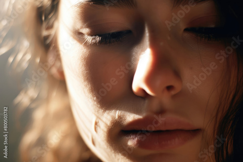 女性, 女性の顔, 悲しい, 憂鬱, 涙, 泣く女性, 悲しむ女性, female, female face, sad, melancholy, tears, crying woman, grieving woman   photo