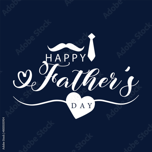 Happy Father's Day, Happy Father's Day Appreciation Vector Text, Father's Day Background, Father's Day Banner, Dad Appreciation, Banner Background for Posters, Flyers, Marketing