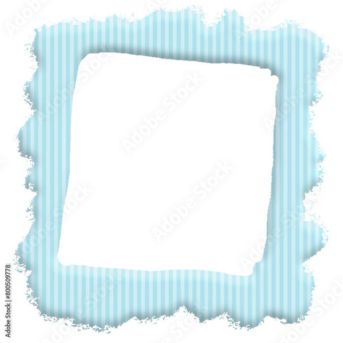 striped light blue square frame  - modern vector graphic resource - ideal for greeting cards, presentations, canva, photography, scrapbooking, cricut, sublimation, stickers, tags
