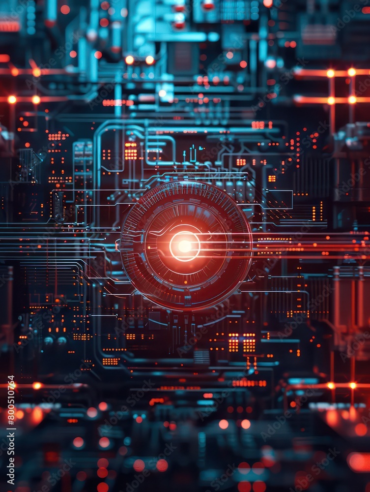 high-tech cyber security digital engine background high-tech cyber security digital engine background
