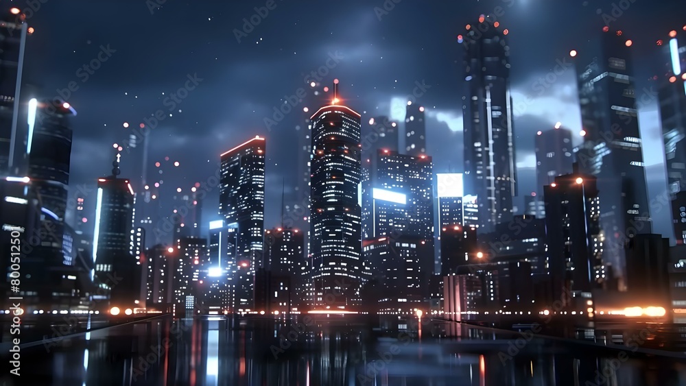 Fototapeta premium IoT network technology for digital software development and big data analytics . Concept IoT, Network Technology, Digital Software Development, Big Data Analytics