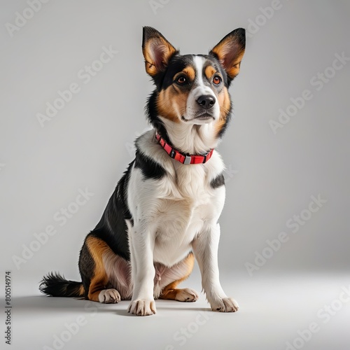 jack russell terrier on white © Садыг Сеид-заде