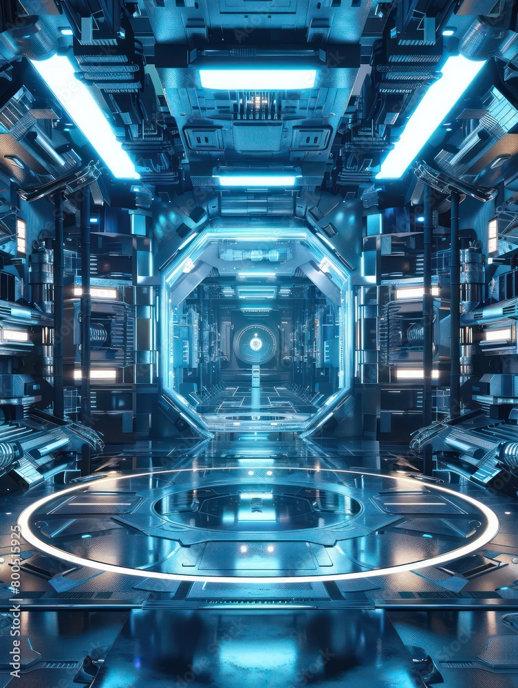 futuristic metropolis blue background futuristic metropolis blue background