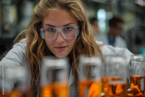 Chemical Engineering Challenge: Students tackle a chemical engineering challenge, designing and optimizing processes to produce a desired product on a large scale. They consider fa