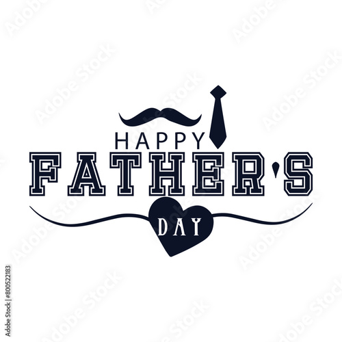 Happy Father's Day, Happy Father's Day Appreciation Vector Text, Father's Day Background, Father's Day Banner, Dad Appreciation, Banner Background for Posters, Flyers, Marketing