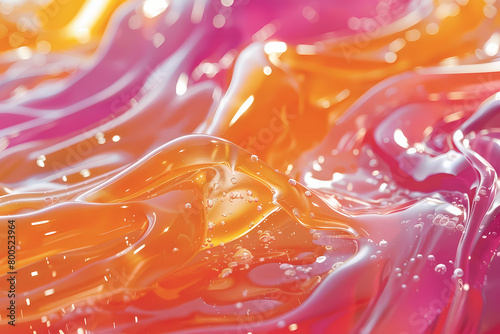  jelly-making with an illustration capturing the mesmerizing swirls photo