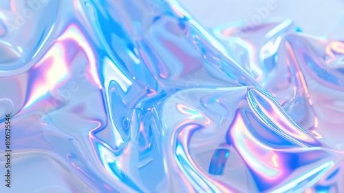 minimal holographic background with amazing glassy reflection and transparency