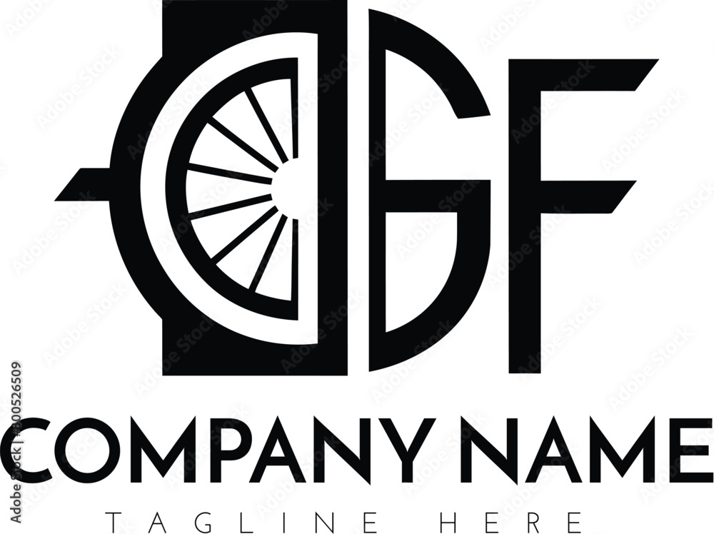 Bank and financial growth logo template. AI generative. Bank and financial growth logo template. AI generative.