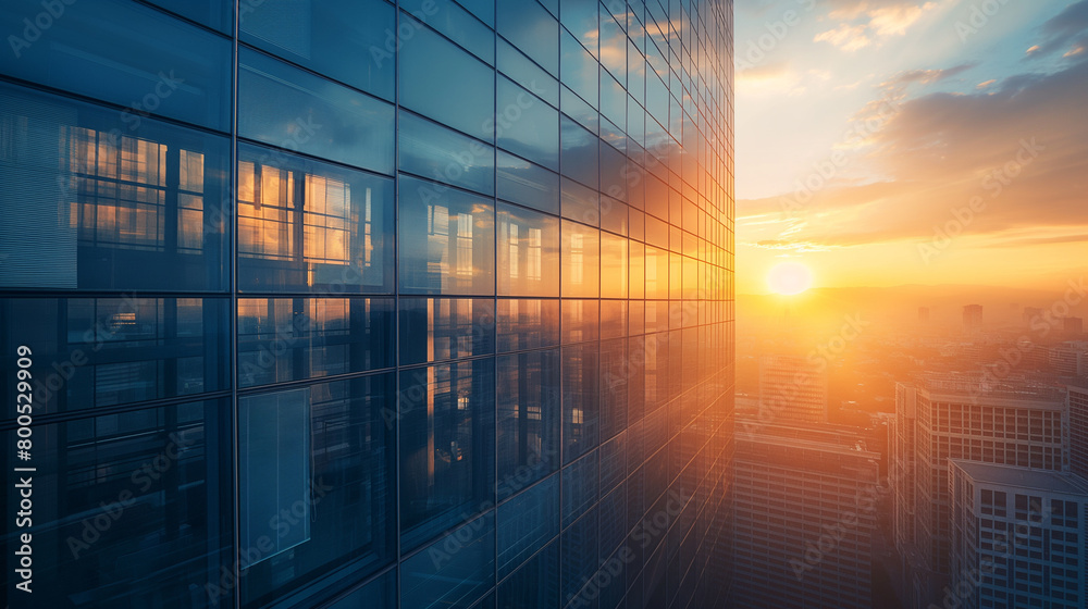 Modern Office Building: Abstract Background with Glass Windows and Shallow Depth of Field Modern Office Building: Abstract Background with Glass Windows and Shallow Depth of Field