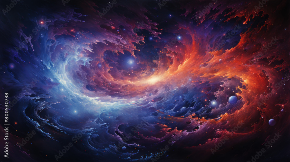background with space background with space