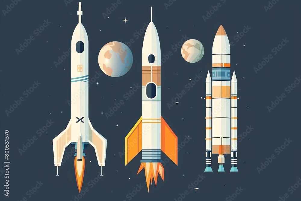 Aerospace Technological Icons Driving Investment Growth: Elevating Business Strategies with Innovative Satellite and Rocket Icons Aerospace Technological Icons Driving Investment Growth: Elevating Business Strategies with Innovative Satellite and Rocket Icons