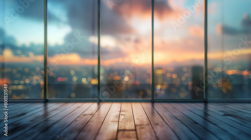 Modern Office Building  Abstract Background with Glass Windows and Shallow Depth of Field