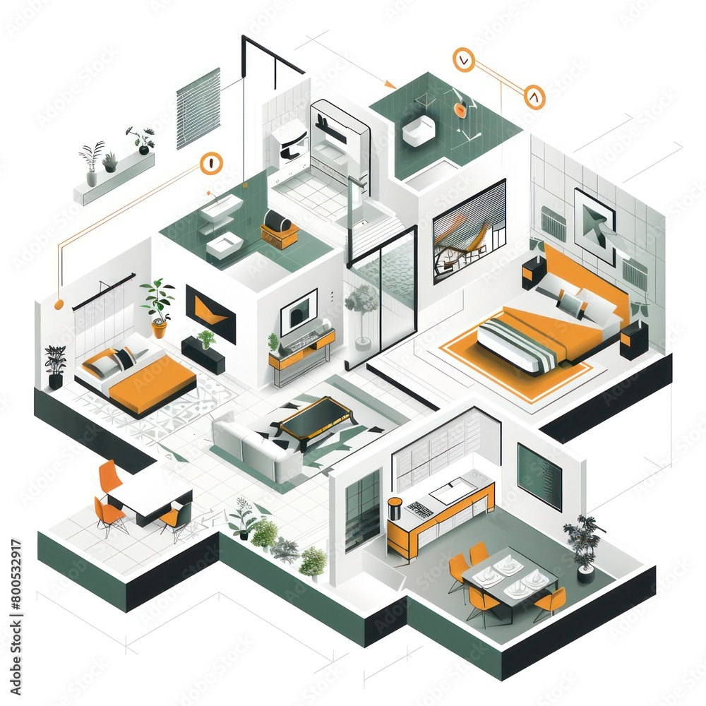 amazing illustration of a schematic diagram of an interior architecture design process amazing illustration of a schematic diagram of an interior architecture design process