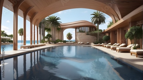 the resort s pool