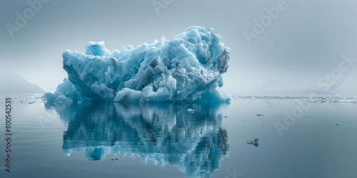 iceberg in jokulsarlon lagoon photo