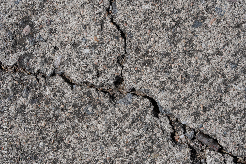 Textures with cracks on the cement floor Textures with cracks on the cement floor
