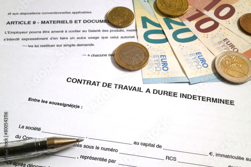 French Employment contract of indefinite duration