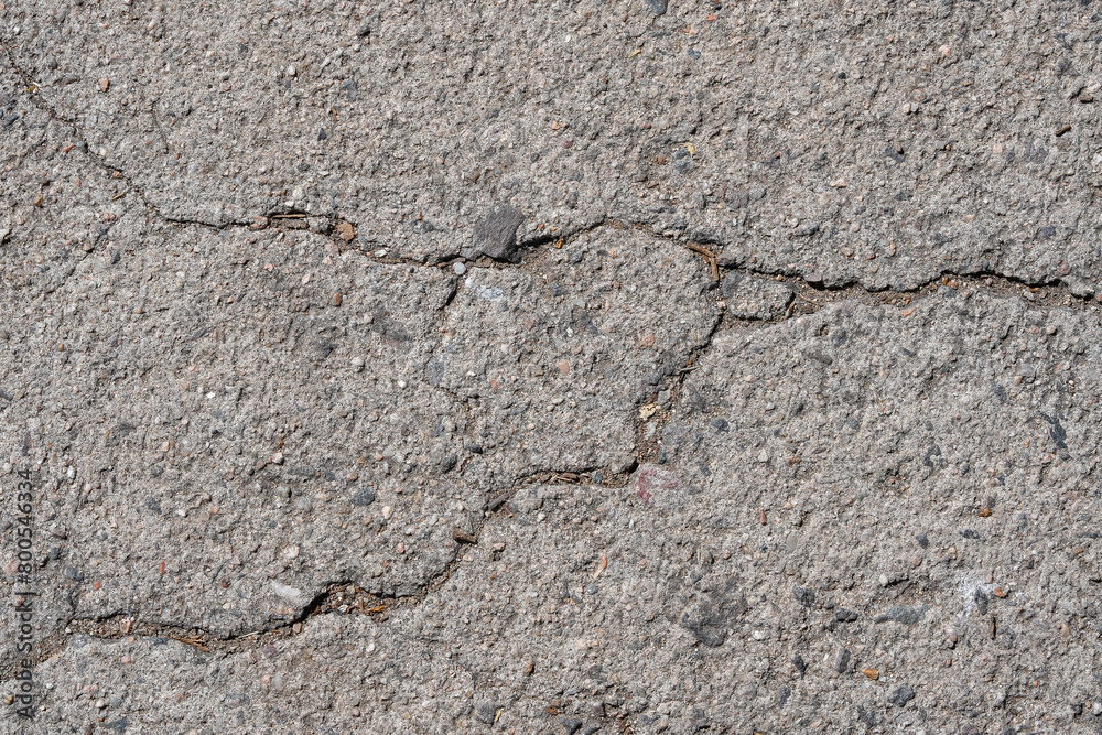 Fototapeta premium Textures with cracks on the cement floor