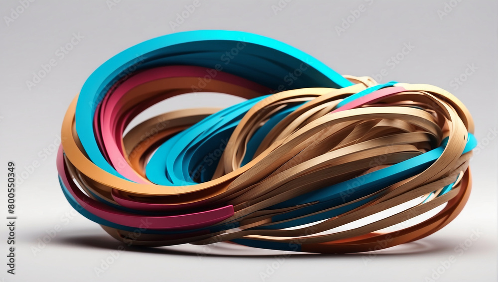 rubber band in a new style rubber band in a new style