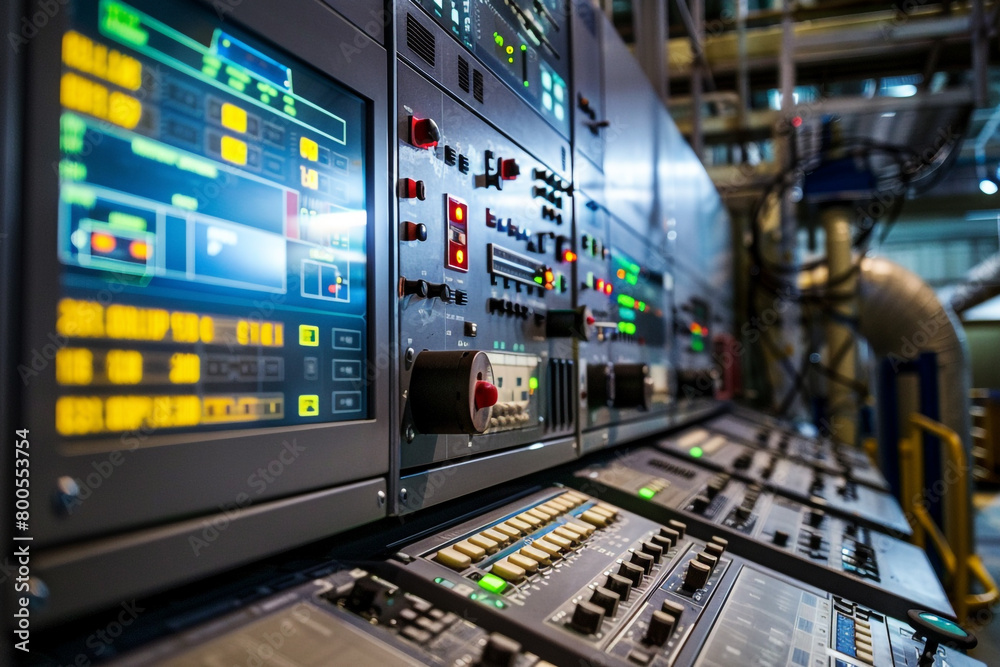 A behind-the-scenes look at the high-tech monitoring systems used in modern power stations 