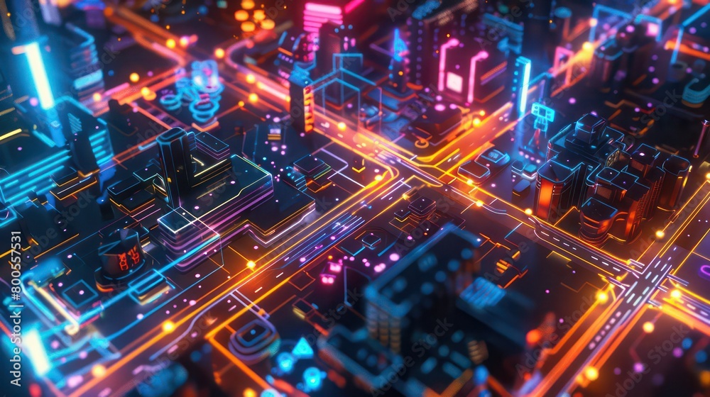 city block map made out of futuristic neon tube lights, top down view --ar 16:9 Job ID: e5cb153f-cb0f-430b-a969-6d883e5c2b81 city block map made out of futuristic neon tube lights, top down view --ar 16:9 Job ID: e5cb153f-cb0f-430b-a969-6d883e5c2b81
