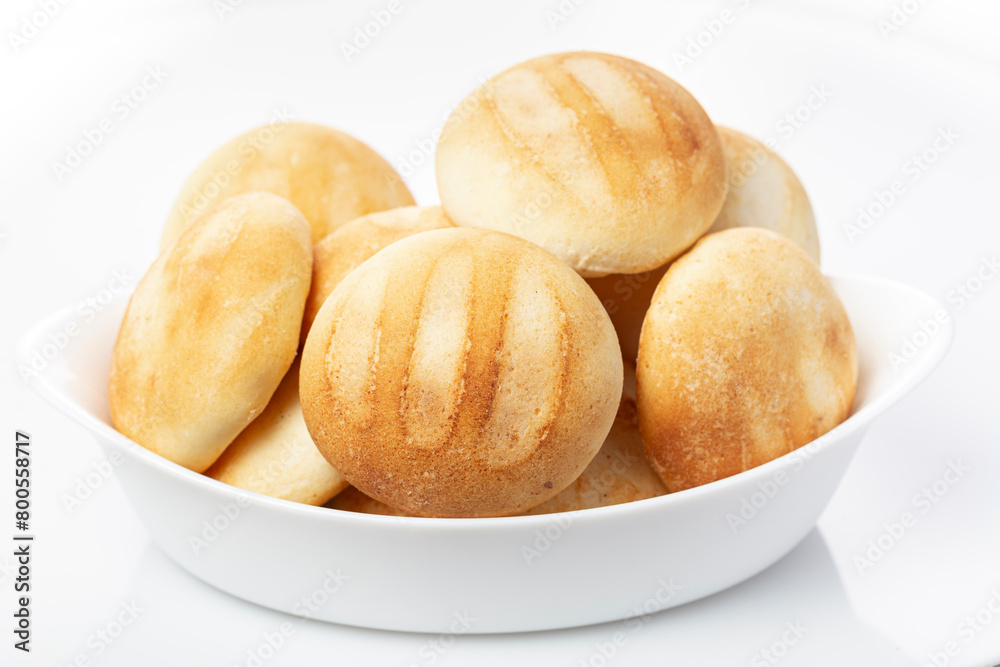Delicious and nutritious almojabanas or pandebono Delicious and nutritious almojabanas or pandebono