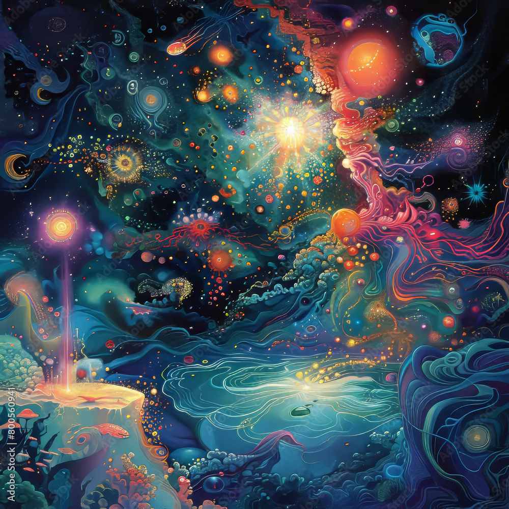 Astral Reverie Captivating Abstract Space Art Astral Reverie Captivating Abstract Space Art