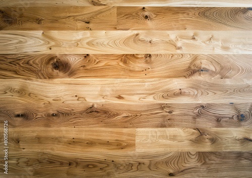 oak worktop table in top down view, realistic and natural