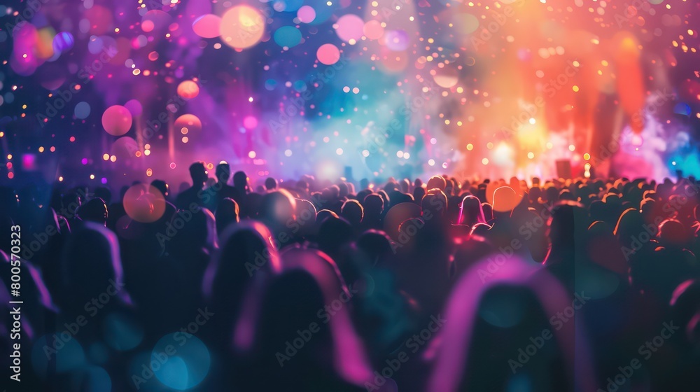 banner with a festive night ambience, very colorful and shinny lights banner with a festive night ambience, very colorful and shinny lights