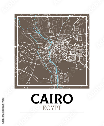 map art cairo - egypt