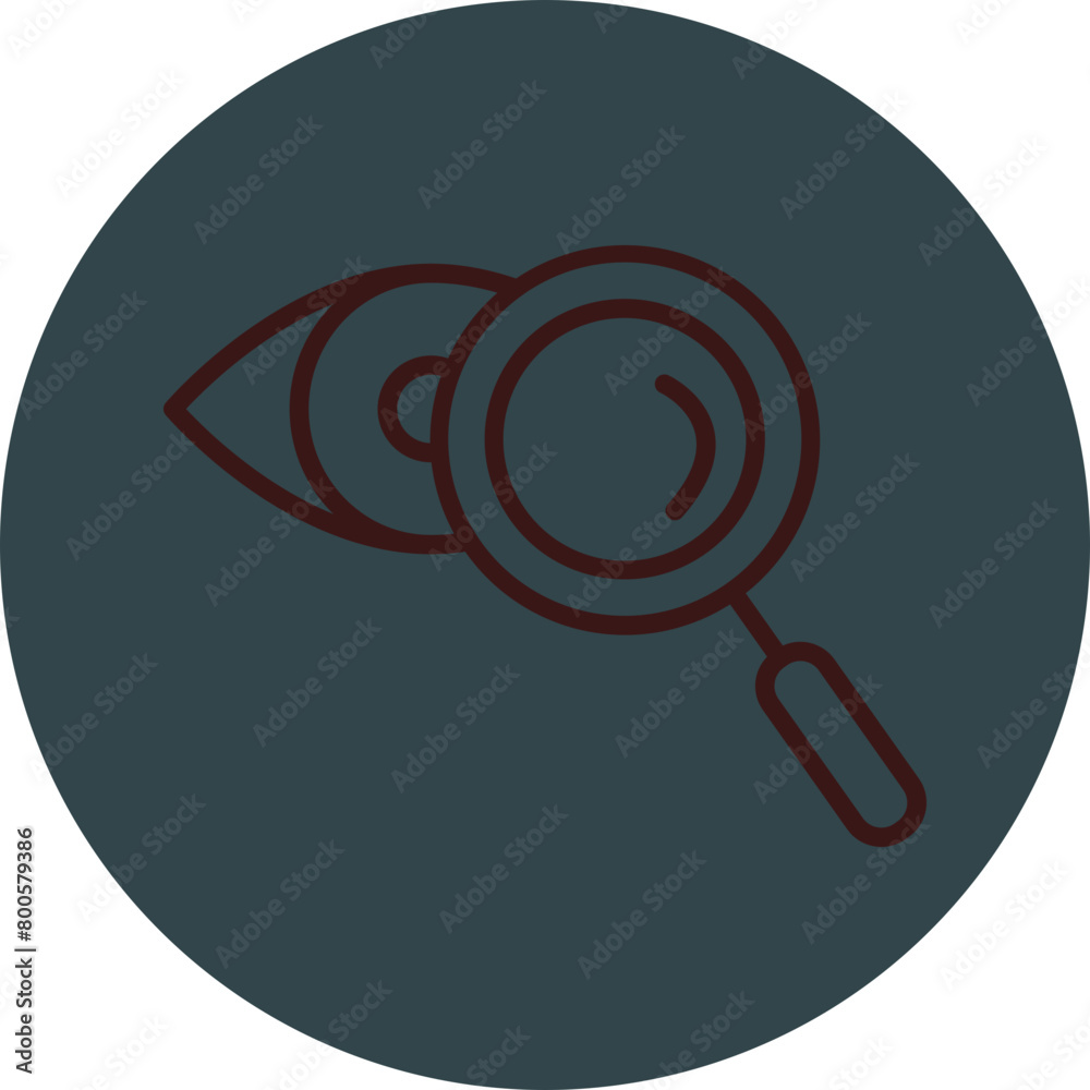 Detection Grey Red Line Circle Icon Line Circle Icon Detection Grey Red Line Circle Icon Line Circle Icon