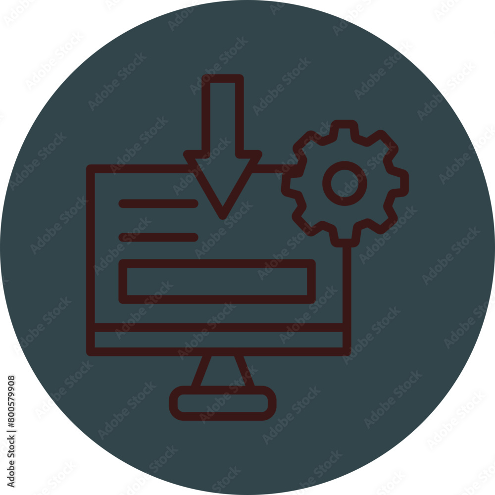 Landing Page Grey Red Line Circle Icon Line Circle Icon Landing Page Grey Red Line Circle Icon Line Circle Icon