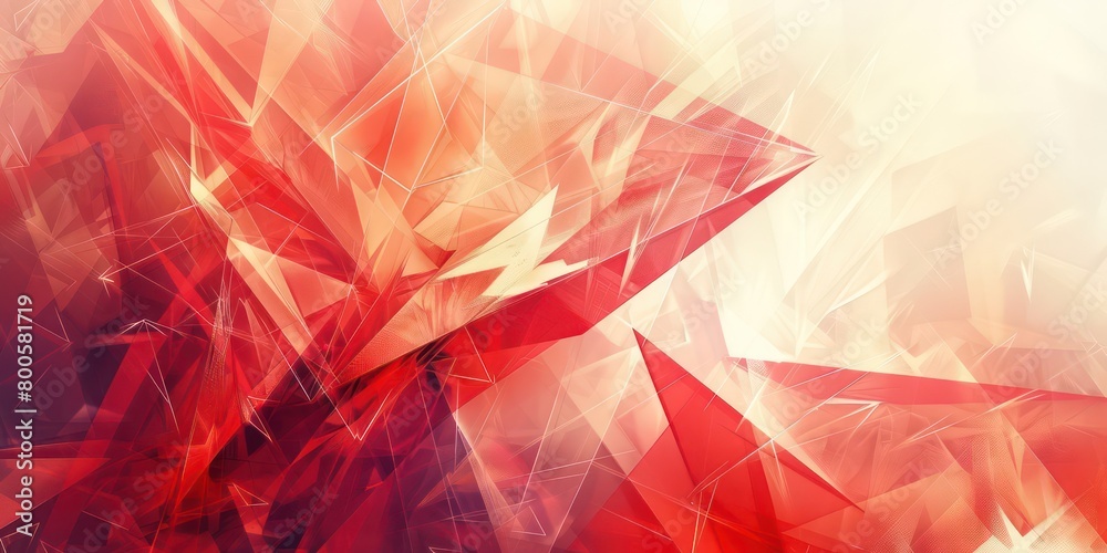 abstract triangular background with geometric and tridimensional illusion, hot colors abstract triangular background with geometric and tridimensional illusion, hot colors