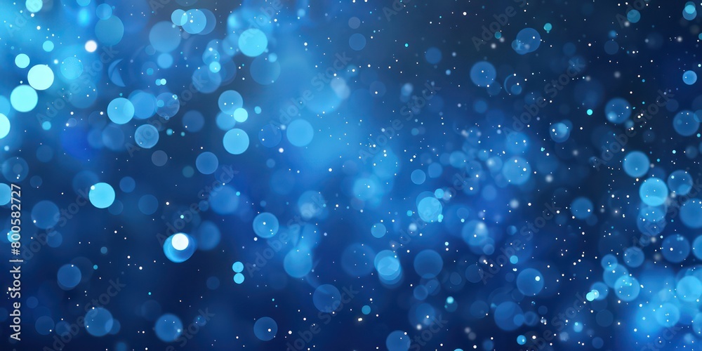 wallpaper with blue sparkling lights, nice depth and glow