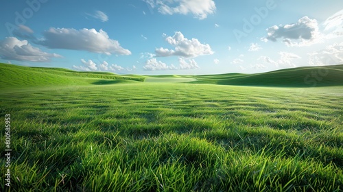 meadow lush green wallpaper  realistic and vivid 