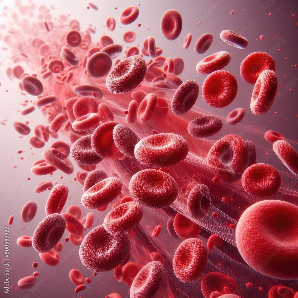 Erythrocytes blood cell wave Human blood globulins isolated on a white background Erythrocytes blood cell wave Human blood globulins isolated on a white background