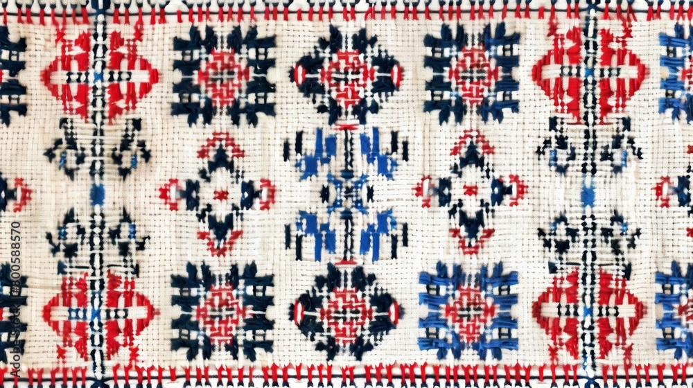Textiles background: Handwoven unique pattern, Detailed Close-up of Handwoven geometric handmade Textile. Textiles background: Handwoven unique pattern, Detailed Close-up of Handwoven geometric handmade Textile.