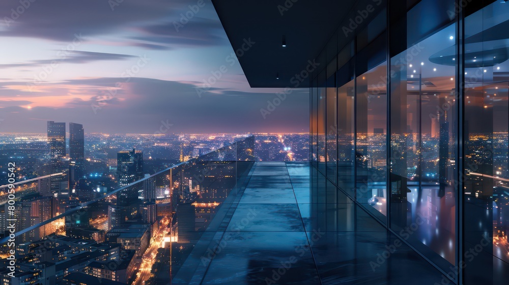 wallpaper of a view from the balcony of a skyscraper with the city lights at night
wallpaper of a view from the balcony of a skyscraper with the city lights at night