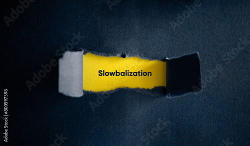 Slowbalization Term and Banner.