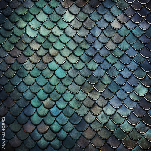 pattern with slon of the fish photo