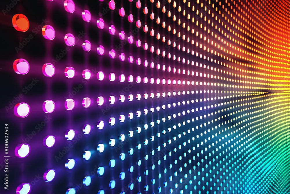 custom made wallpaper toronto digital Colorful abstract Large led projection screens background