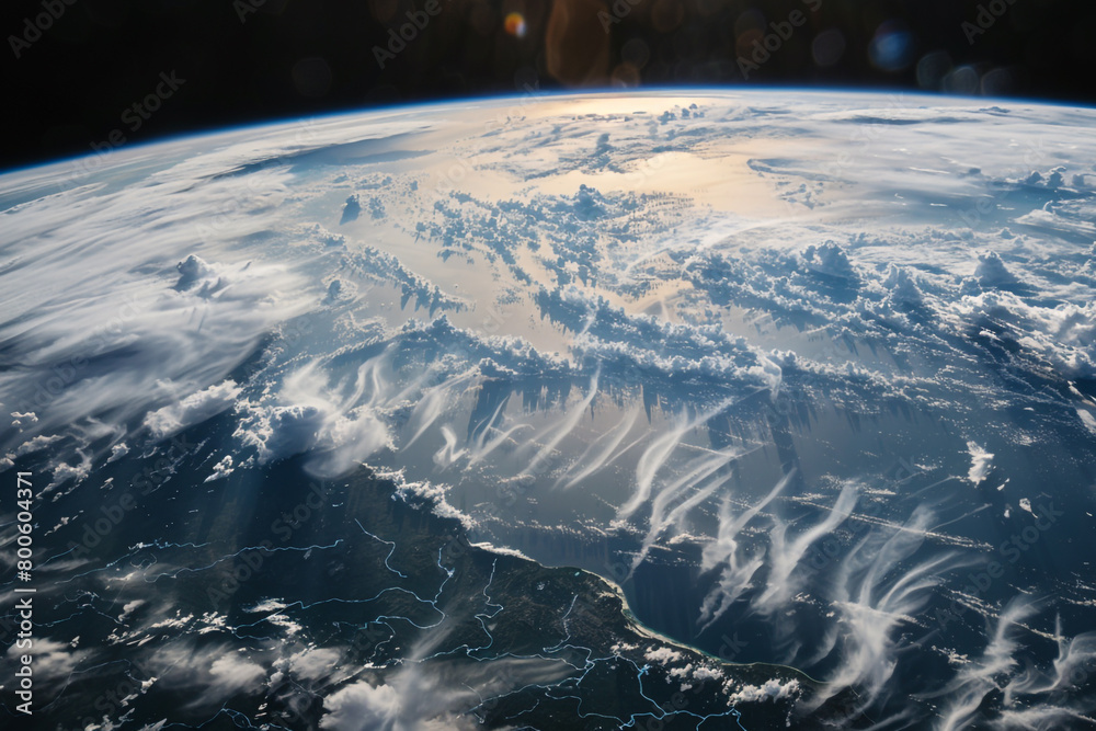 AI-enhanced green tech labs, satellite internet facilitating global collaboration on climate solutions AI-enhanced green tech labs, satellite internet facilitating global collaboration on climate solutions
