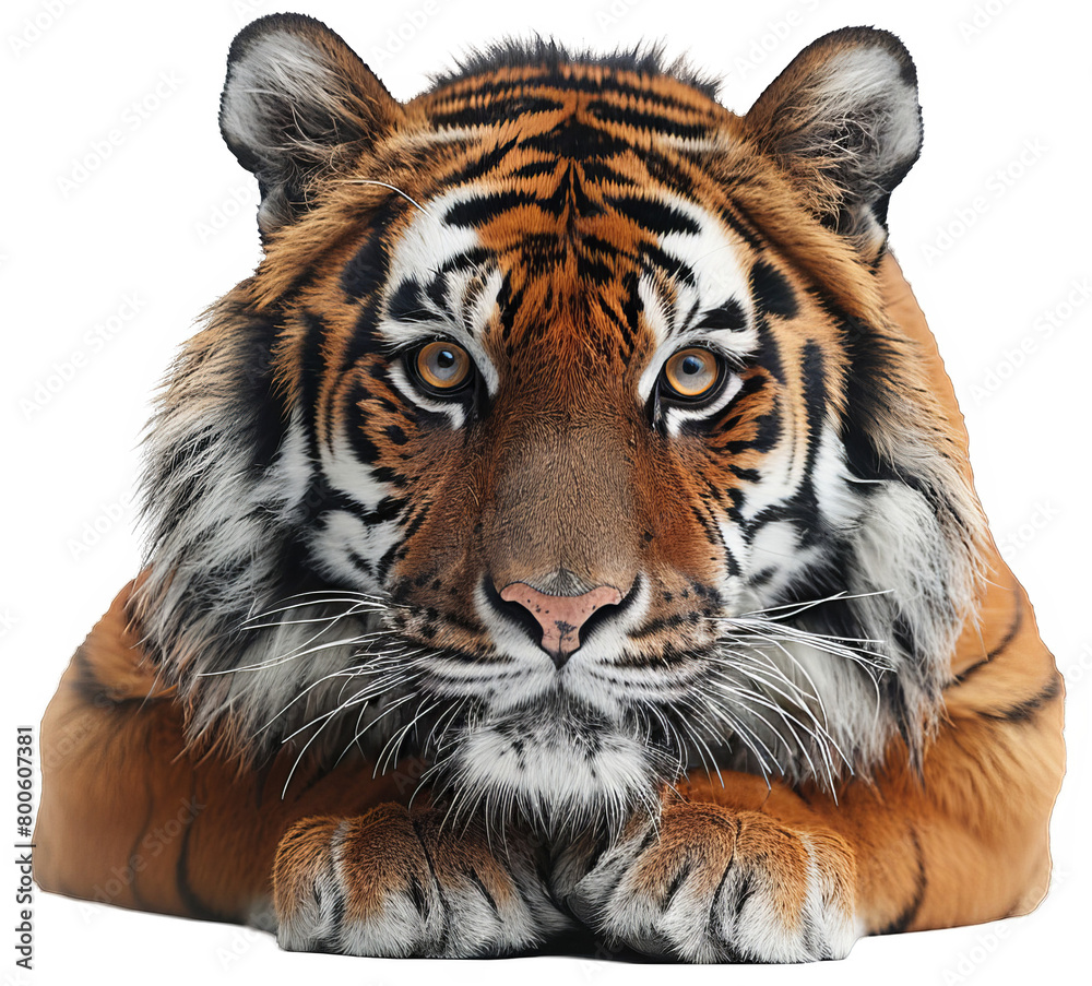 Fototapeta premium tiger isolated